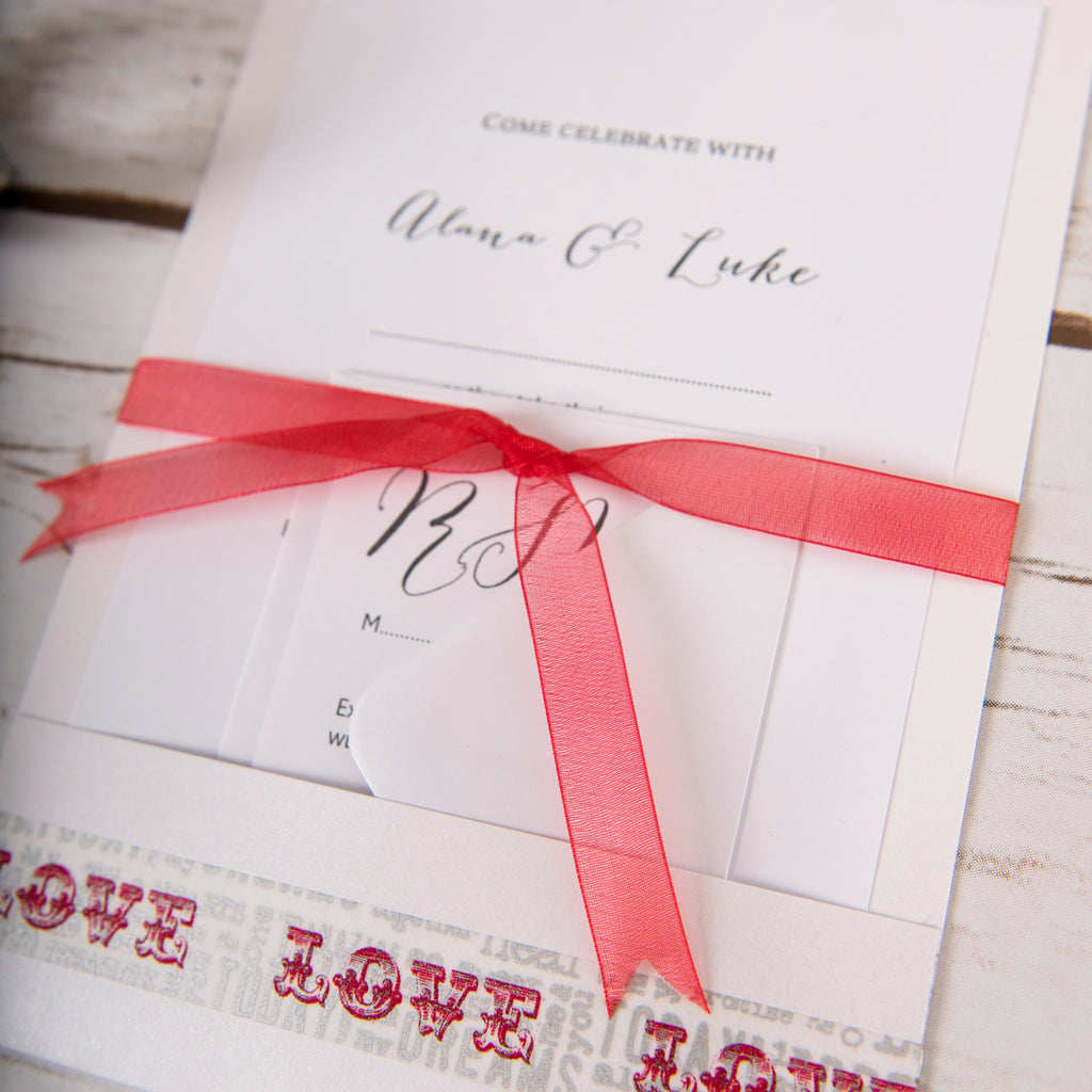 How to make the perfect bow for your wedding invitations