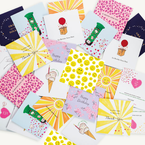 Pack of 6 Cards- Smiley