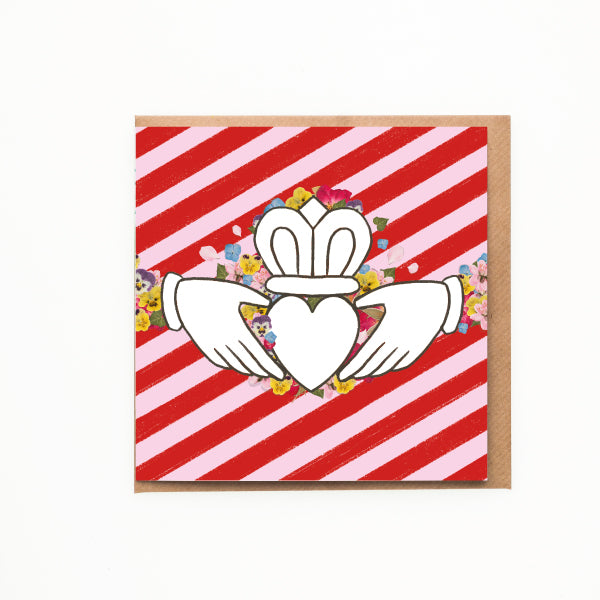 The Claddagh Print Card