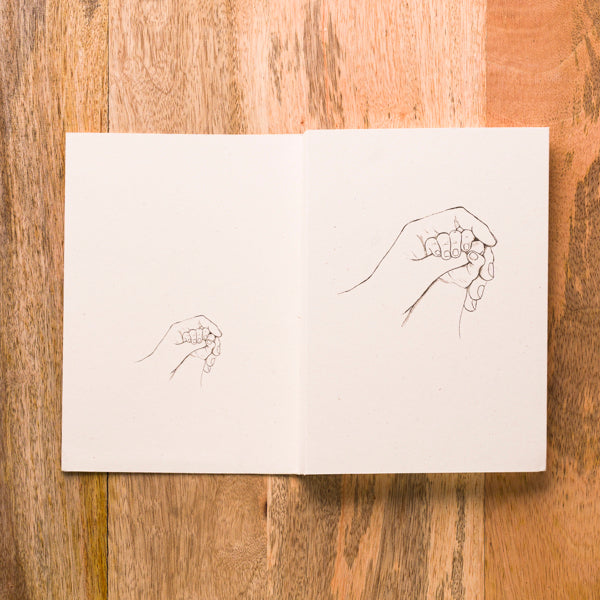 Baby A5 Notebook & Matching Card