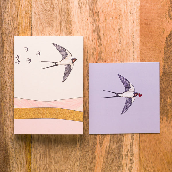 Wild and Free A5 Notebook & Matching Card