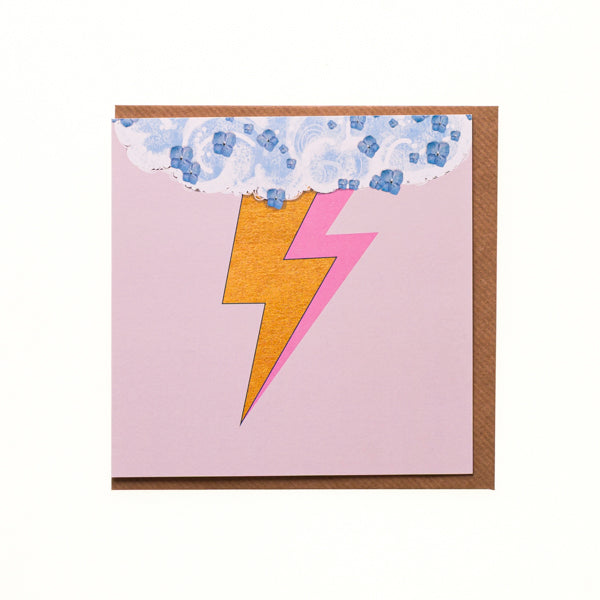 Lightning Bolt Card
