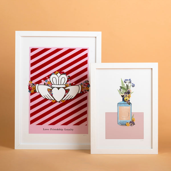 Claddagh Print & Matching Card