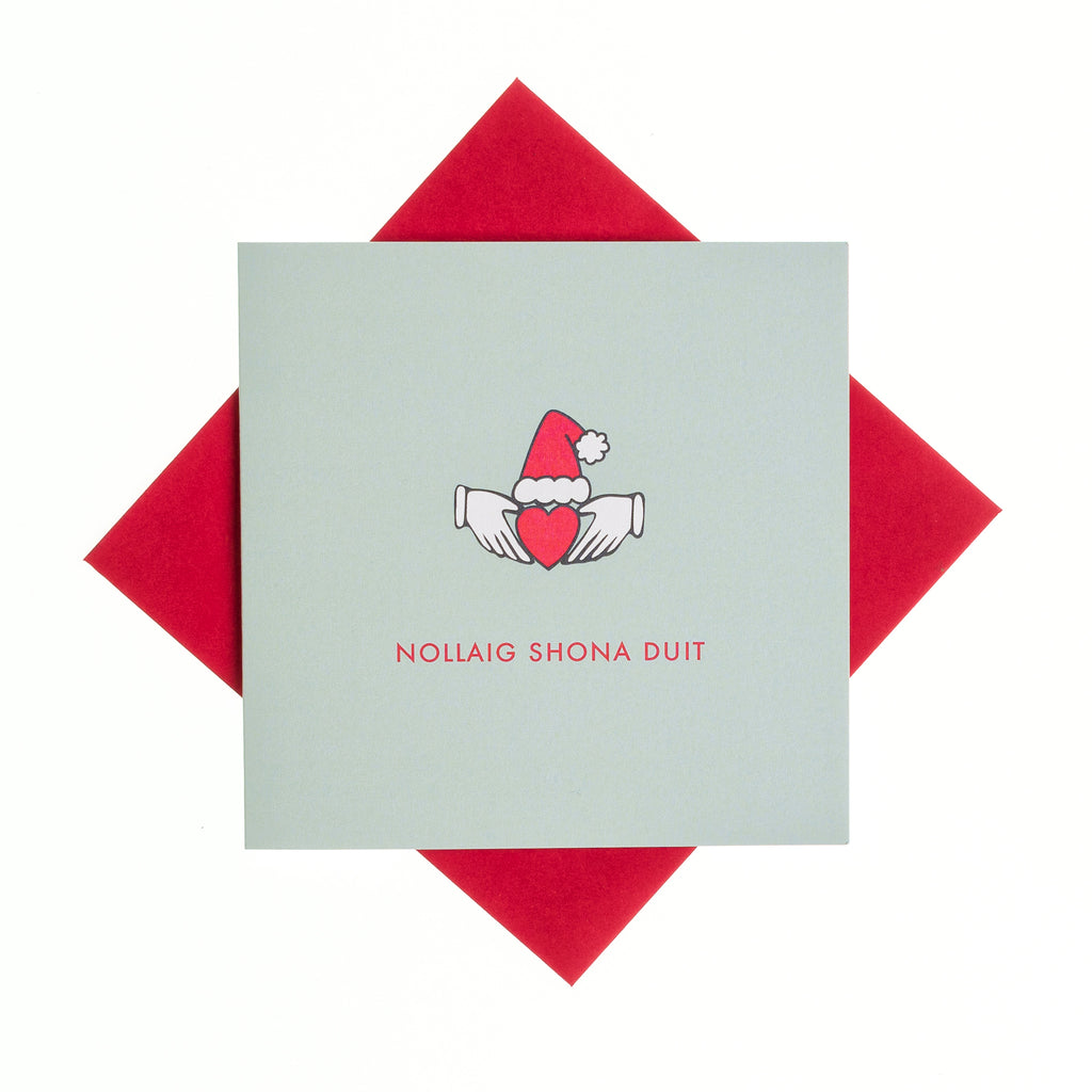 Nollaig Shona Duit - Irish Claddagh Christmas Card