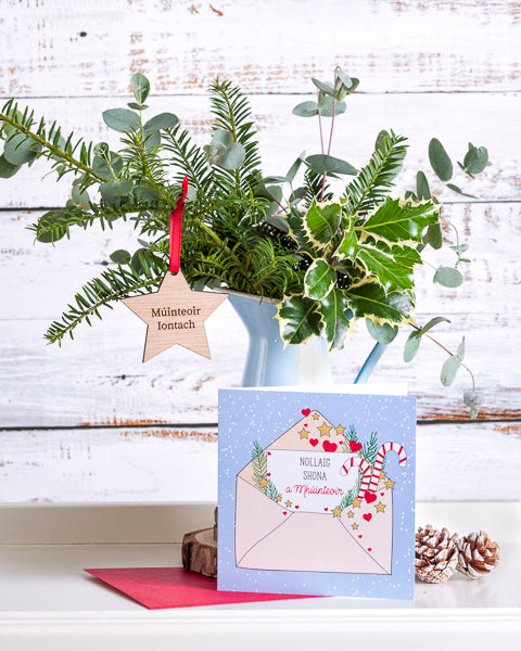 Múinteoir - Teacher Card & Decoration Set