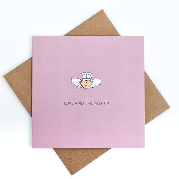 Claddagh Card - Love and Friendship