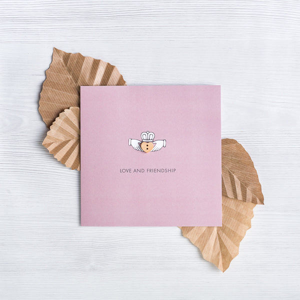 Claddagh Card - Love and Friendship