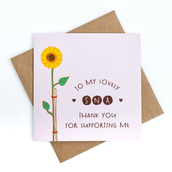Bundle of 2 cards SNA and Teacher Thank You Cards