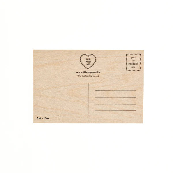 Bundle of 2 Wooden Postcard- Grá and Good Times