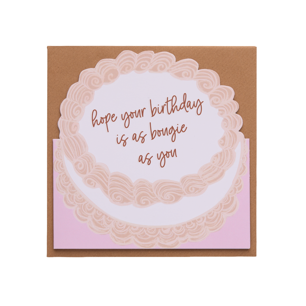 Bougie birthday Card