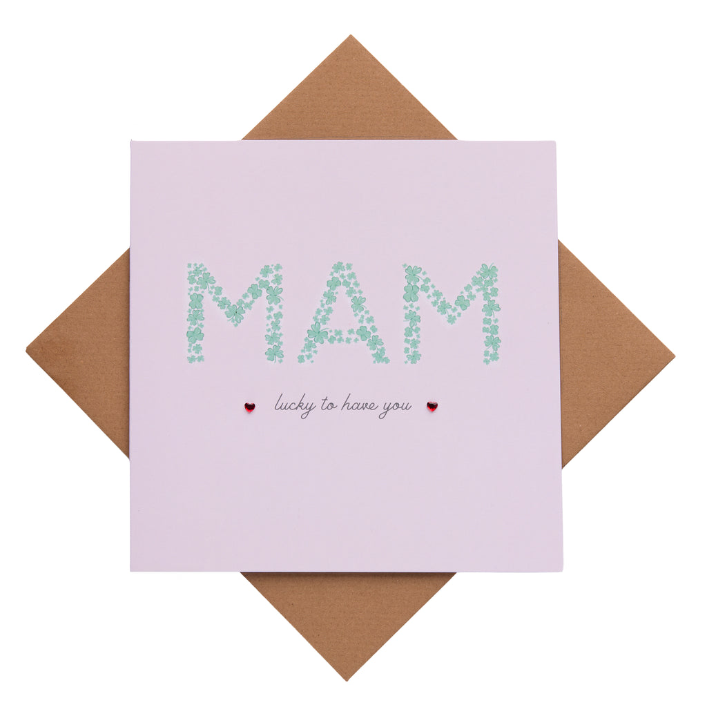 Lucky Mam Card