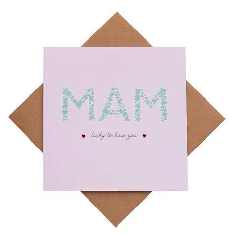 Lucky Mam Card