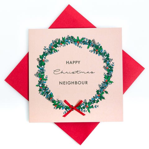 Happy Christmas Neighbour Card
