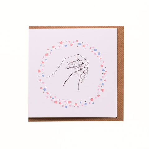 Baby Hand Card