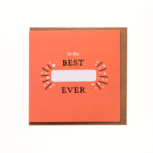 Best Ever Card