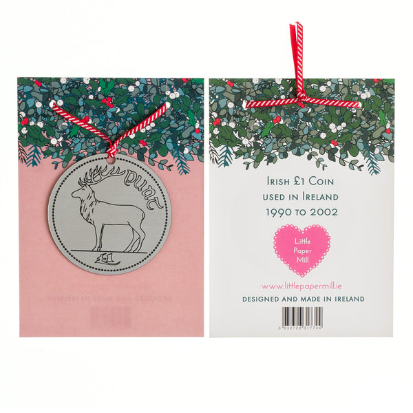 Punt Coin & 20p Coin Decoration Set