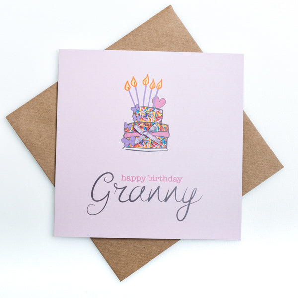 Happy Birthday Granny Card