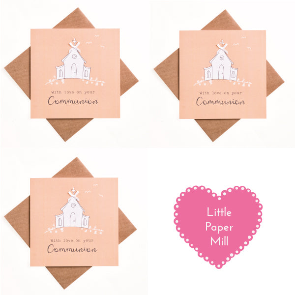 Bundle of 3 First Holy Communion Cards