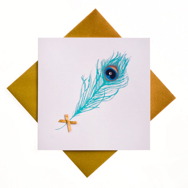 Bundle of 3 Peacock Cards