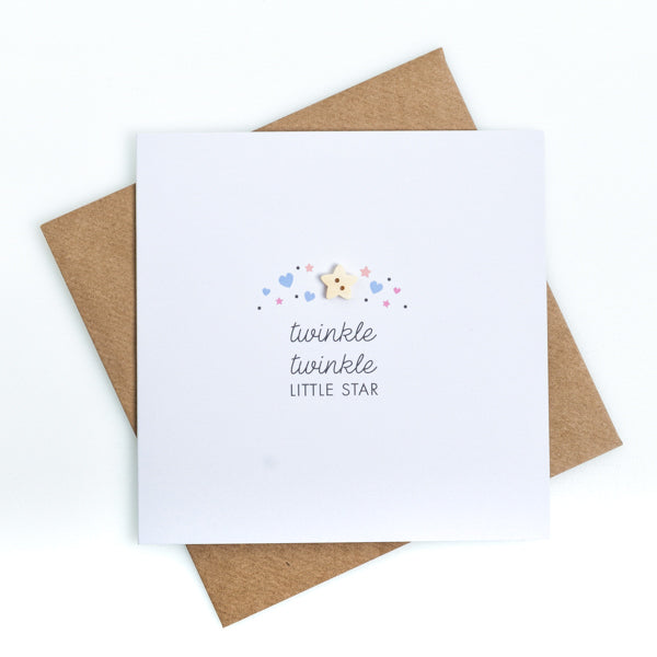 Twinkle Twinkle Baby Card