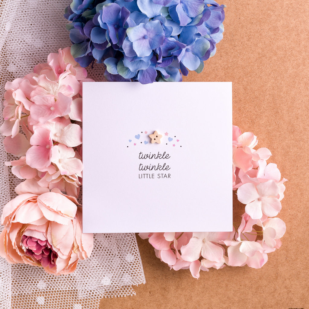 Twinkle Card Twinkle Twinkle Baby Card – Little Paper Mill